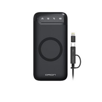 바이코 Drion무선충전 대용량 보조배터리 10000mAh 5V 2.0A 블랙
