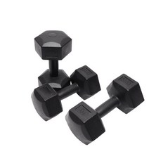 HJ sports 블랙 파워 육각아령, 1kg, 1개