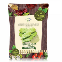 [푸른들판] 국내산 천년초 가루 분말 100% 500g 손바닥 선인장, 상세 설명 참조, 1