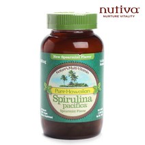 뉴트렉스하와이 퓨어 하와이안 스피룰리나 퍼시피카 1000mg 스피어민트 타블렛 글루텐 프리 비건, 180개입, 1개, 180정