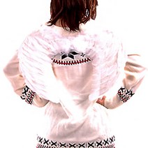 [할로윈소품] 천사 날개 (화이트), 1개