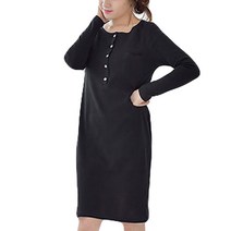 마더라이크 긴팔 베이직포켓 수유원피스