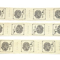 린넨라벨(L-3) Ejoy, 블랙, 1개