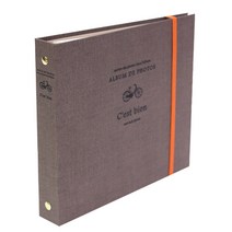 쎄비엥 2단 포켓앨범, 갈색, 1개, 30매