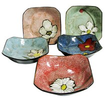 로얄엑세스 소담 팔각 찬기 5P 세트, 혼합색상, 5개입