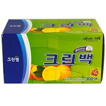 크린랩 크린백 미니 17x25cm 300매 위생백, 1개