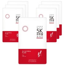 찬슬 5K 오트밀 플레인, 60g, 7개