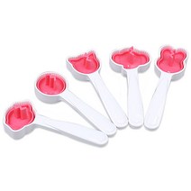 아네스트 5가지 동물모양 주먹밥틀, 1세트, 혼합 색상, 1세트