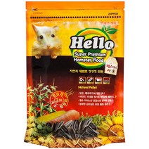 헬로 수퍼 프리미엄 햄스터 사료, 350g, 1개