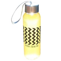 SK글라스 피코보틀 블랙 (패턴지그재그), 블랙 (지그재그), 240ml