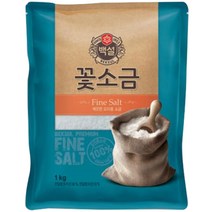 백설 꽃소금, 1kg, 1개