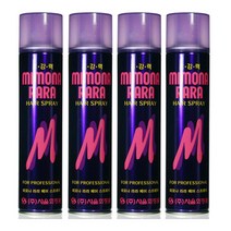 서울화장품 미모나 라라 헤어 스프레이, 4개, 300ml