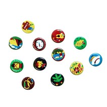 오케이아하 스토리 미니 타일자석 1세트, 비비드캠핑, 12p