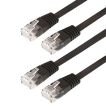 평면 랜 케이블 Cat.5e, 2개