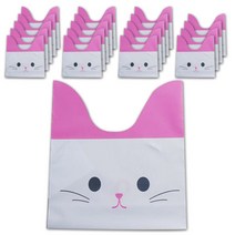 이홈베이킹 복주머니 귀 삽입형 핑크고양이 포장지 20p, 혼합 색상, 1개