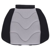 노블엔젤 레드라인 와이드스포티 사계절 차량용 1인 방석, 그레이, 1개