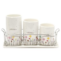 [골든벨] 버블리 3단 수저통, 혼합 색상