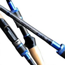 바낙스 컴퍼스 EX 민물 루어 낚시대 S672ML, Black + Blue + Silver
