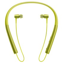 소니 블루투스 이어폰 MDR-EX750BT, 라임 옐로우