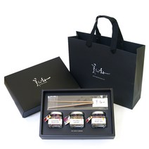 꽃보다차 아담한 꽃차 3종 선물세트, 생강나무 3g + 도화 1.5g + 메리골드 4g + 차집게 + 쇼핑백, 1세트