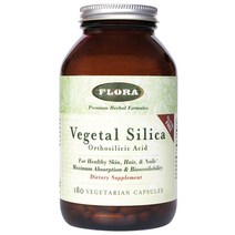 Flora 베지탈 실리카 베지테리안 캡슐, 180개입, 1개