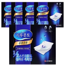 시루콧토 우루우루 스펀지 화장솜, 40매, 5개