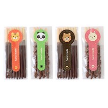 황씨네도시락 OPP봉투 60p + 애니멀 롤리팝스티커 60p, 1세트