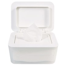 히키스 심플 물티슈 디스펜서 White, 1개