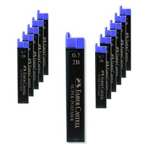 파버카스텔 슈퍼폴리머 샤프심 2B 120702, 0.7mm, 1개