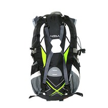 ABBA 자전거배낭 18L + 늘림기능 2L, 블랙