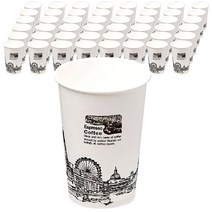 더빈썸 런던 이미지 종이컵 240ml, 100개입, 2개