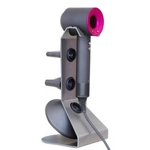 스마트팩토리 다이슨 드라이기 거치대 스퀘어, 다크 그레이, 1개