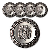 패션포인트 헤라C 단추 25 mm, 블랙, 5개
