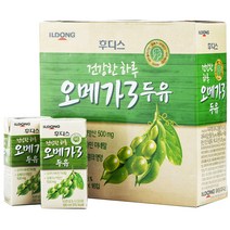 일동후디스 건강한 하루 오메가3 두유, 190ml, 16개입