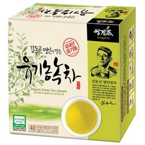 쌍계명차 김동곤 명인이만든 유기농 녹차, 1.2g, 40개입, 1개