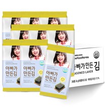 베베푸드 아빠가 만든김, 조미김, 4g, 36개