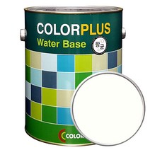 노루페인트 컬러플러스 페인트 4L, 크림화이트