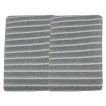 오션타올 모던 스트라이프 샤워타올, EUROPEAN GREY, 2개, 1개입