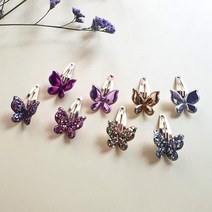 메르시밴드 라라라똑딱핀 퍼플 2p + 핑크 2p + 골드 2p + 실버 2p + 미니 밴드 랜덤 발송 100p