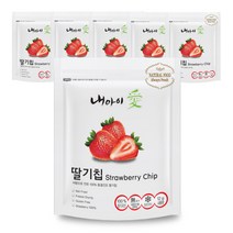 내아이애 동결건조 과일칩, 12g, 6개