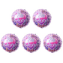 TOCTOC 원형풍선 ver2, CR07, 5개입