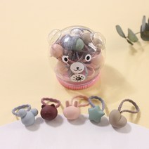 비단길 캔디곰 무광 머리끈 20p + 케이스 세트