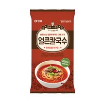 샘표 국수 얼큰 칼국수, 101g, 3개