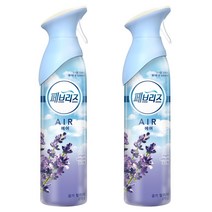 페브리즈 에어 공기탈취제 바닐라 라벤더의 포근함, 275g, 2개