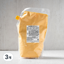 코다노 숙성 체다치즈 소스, 2kg, 3개