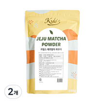 카일스 제주 말차 파우더, 500g, 2개