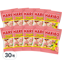 하리보 그레이프프루트 젤리, 100g, 30개