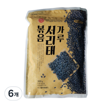해가원 볶음 서리태가루, 6개, 300g