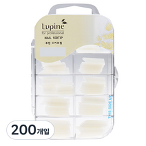루핀 C커브팁 인조손톱, 내츄럴, 200개입