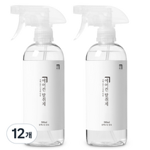 살림백서 에어컨 탈취제, 12개, 500ml